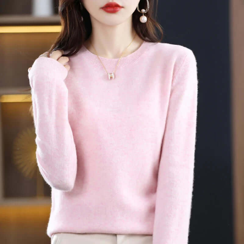 Pure Knitted Sweater – Casual Wear, Everyday Comfort