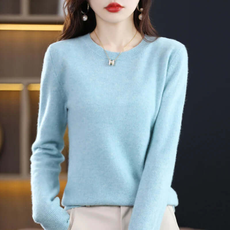 Pure Knitted Sweater – Casual Wear, Everyday Comfort