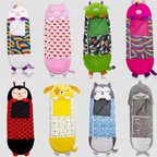 Foldable Kids' Sleeping Bag in Animal Shape – Camping, Sleepovers