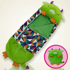 Foldable Kids' Sleeping Bag in Animal Shape – Camping, Sleepovers