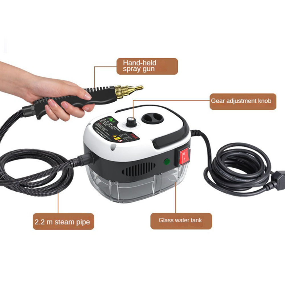 2500W High-Pressure Steam Cleaner – Home Cleaning, Kitchen Sanitizing