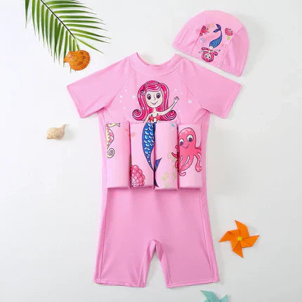 3-in-1 Swim Vest with UV Protection SPF 50+ – Beach, Pool Fun
