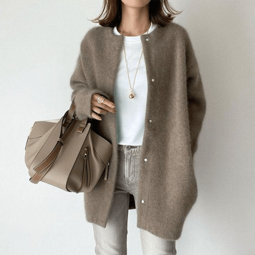 Women's Knit Cardigan – Casual Wear, Office Style