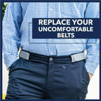 Buckleless Portable Belt | Adjustable Fit – Travel, Everyday Use