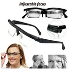 Adjustable Focus Glasses for Near and Far Sight – Reading, Outdoor Activities