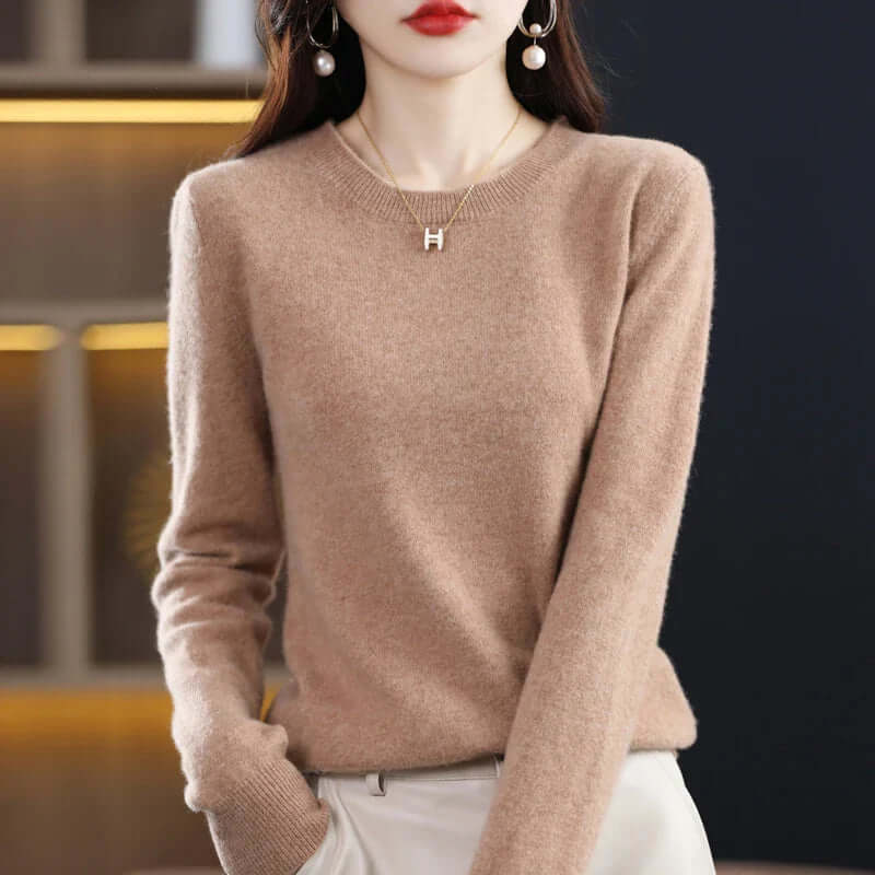 Pure Knitted Sweater – Casual Wear, Everyday Comfort