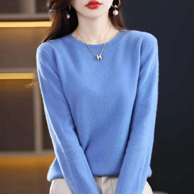 Pure Knitted Sweater – Casual Wear, Everyday Comfort