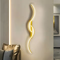 Modern wall light – ambient lighting, interior design – living room, decoration