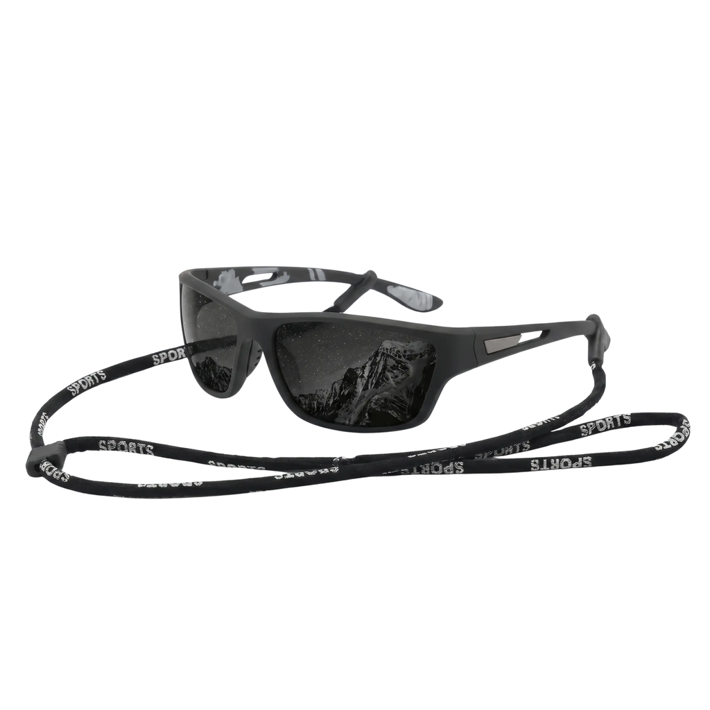 Polarised Sports Sunglasses with UV Protection & Scratch-Resistant Lenses – Outdoor, Running