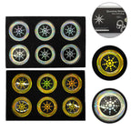 6-Pack EMF Stickers for Cell Phones, Tablets, Laptops – Radiation Protection, Home Office