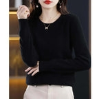 Pure Knitted Sweater – Casual Wear, Everyday Comfort