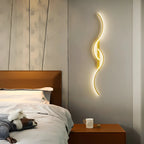 Modern wall light – ambient lighting, interior design – living room, decoration
