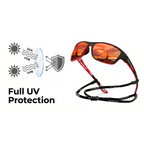 Polarised Sports Sunglasses with UV Protection & Scratch-Resistant Lenses – Outdoor, Running