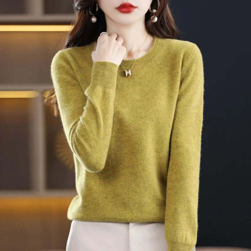 Pure Knitted Sweater – Casual Wear, Everyday Comfort