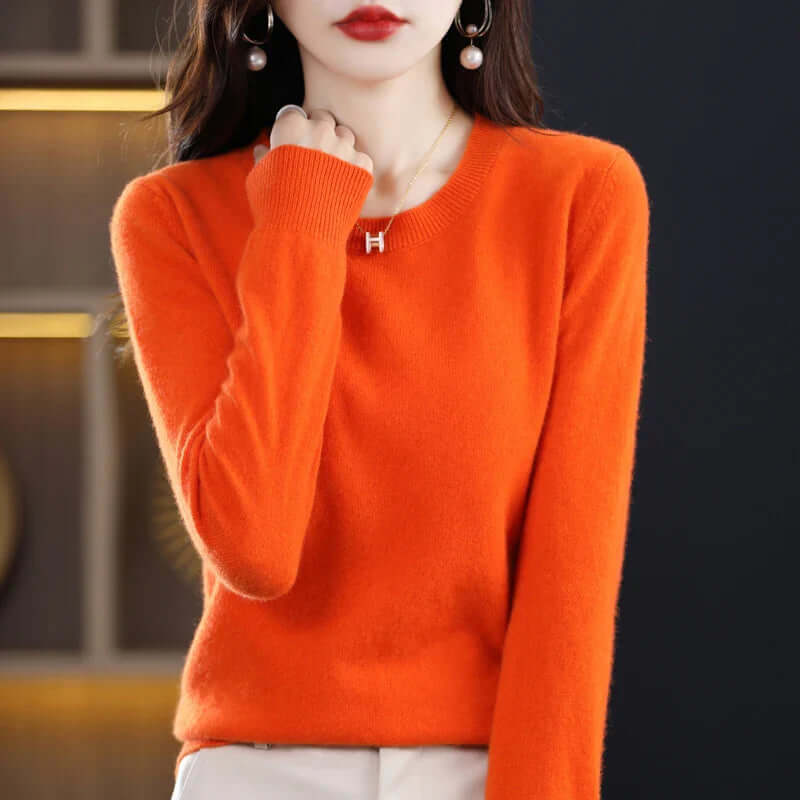 Pure Knitted Sweater – Casual Wear, Everyday Comfort