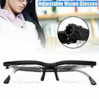 Adjustable Focus Glasses for Near and Far Sight – Reading, Outdoor Activities