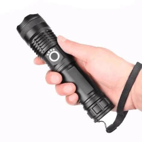 90000 Lumens Xhp50.2 Most Powerful Flashlight – Outdoor Adventure, Emergency Use