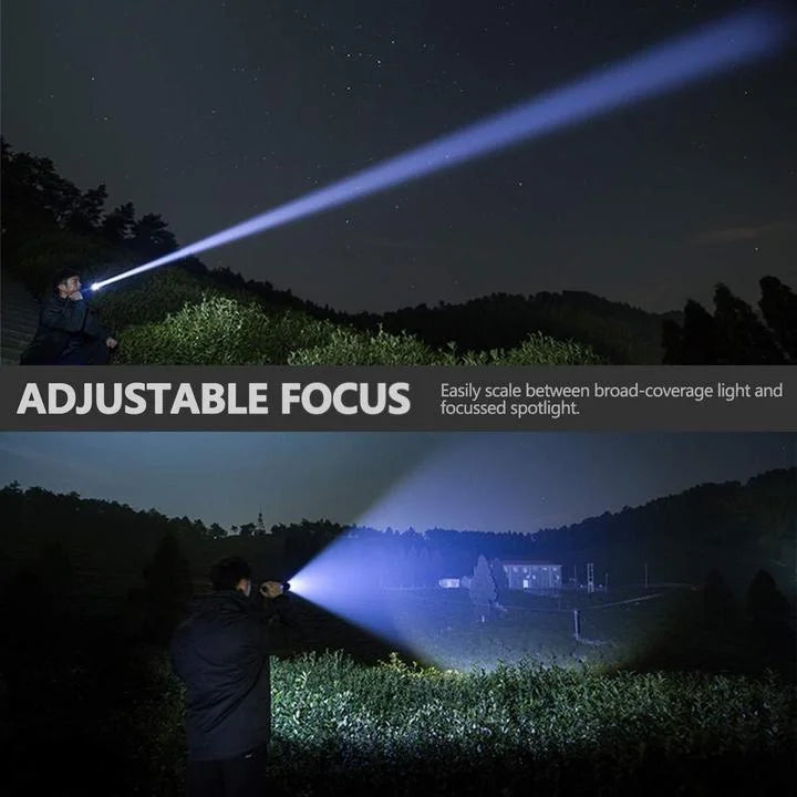 90000 Lumens Xhp50.2 Most Powerful Flashlight – Outdoor Adventure, Emergency Use