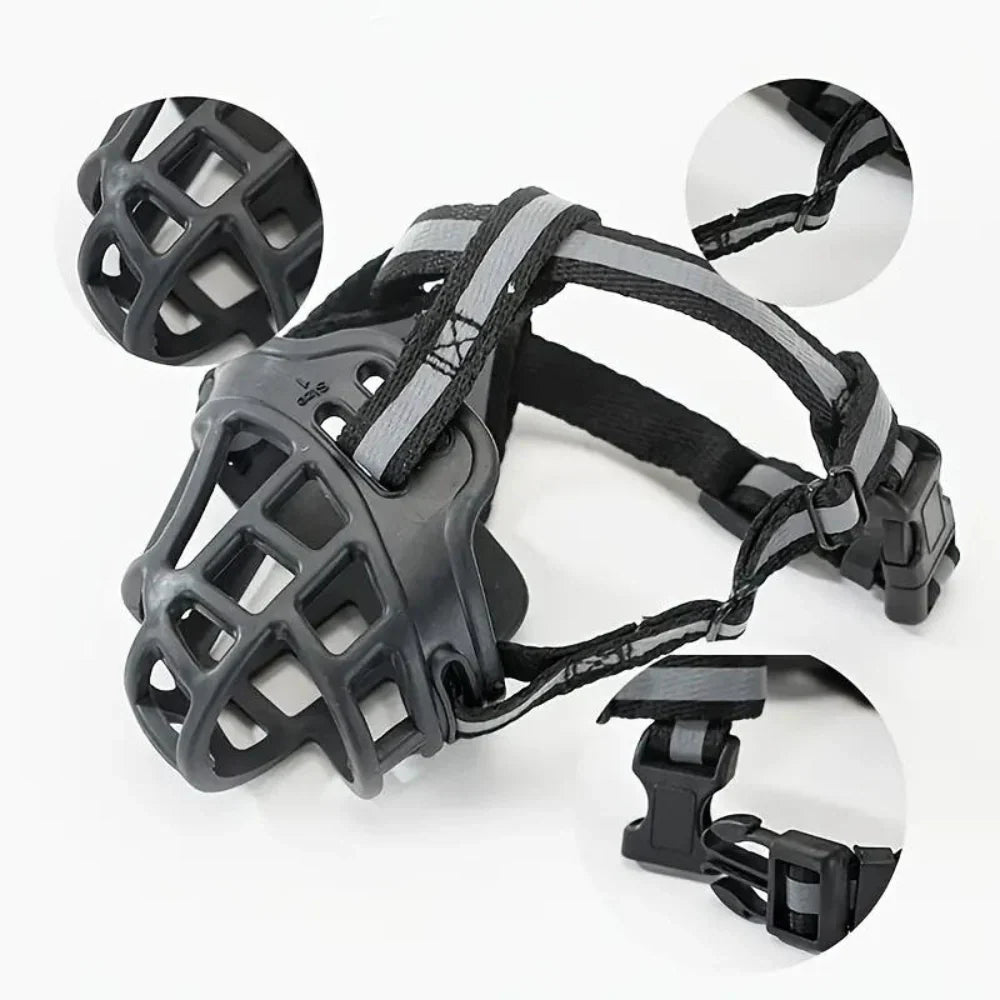 Dog Muzzle for Small/Large Dogs – Training, Travel