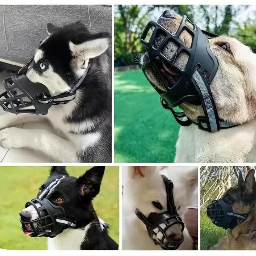 Dog Muzzle for Small/Large Dogs – Training, Travel