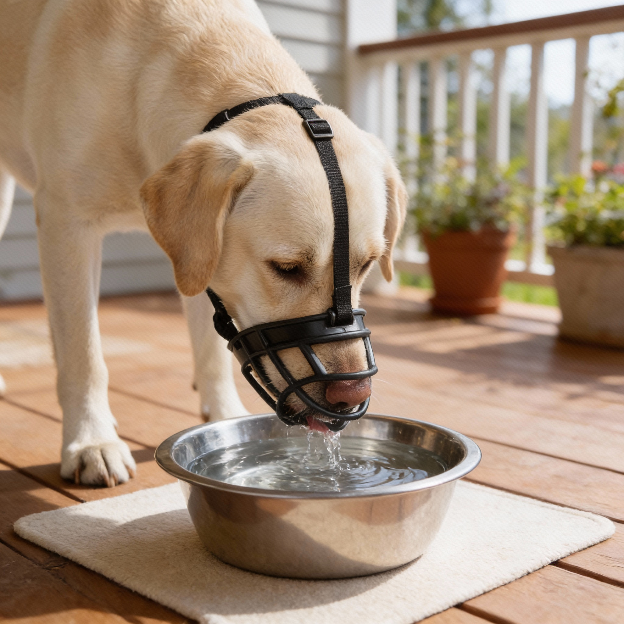 Dog Muzzle for Small/Large Dogs – Training, Travel