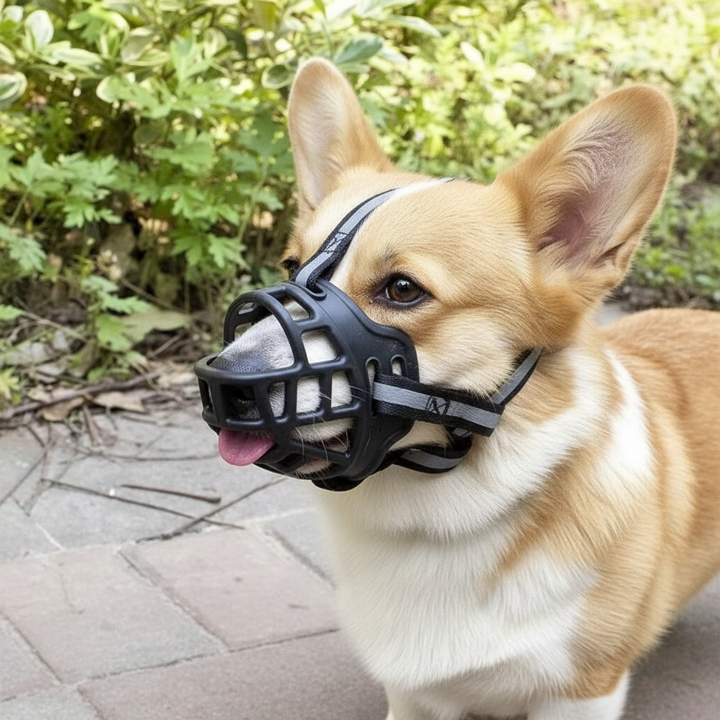 Dog Muzzle for Small/Large Dogs – Training, Travel