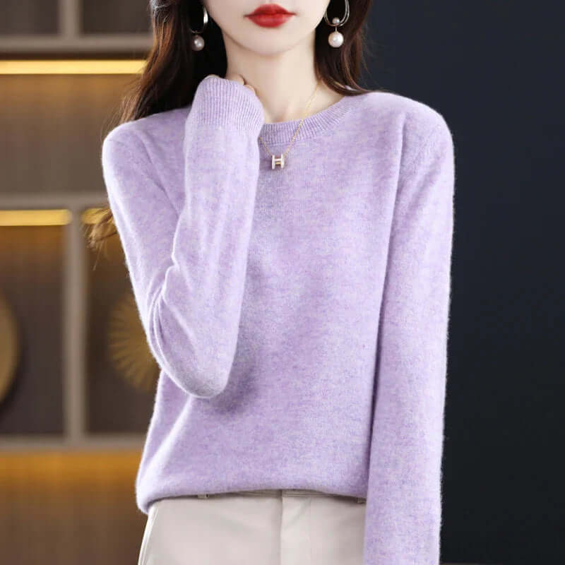 Pure Knitted Sweater – Casual Wear, Everyday Comfort