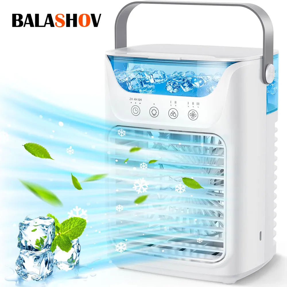 Portable Air Conditioner Fan with Water Tank – Small Room, Home Office