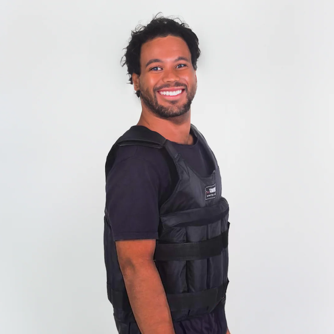 Adjustable 110 Pound Weighted Vest – Home Gym, Strength Training