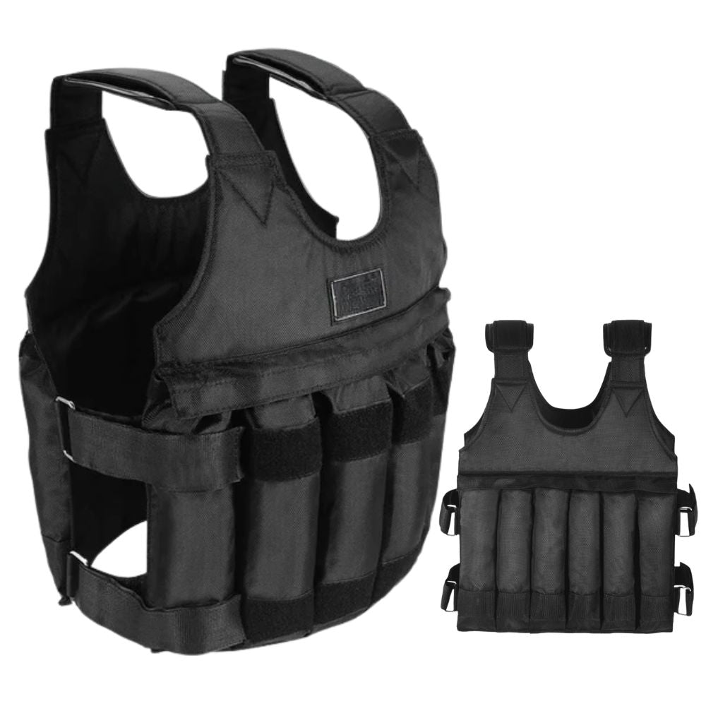 Adjustable 110 Pound Weighted Vest – Home Gym, Strength Training