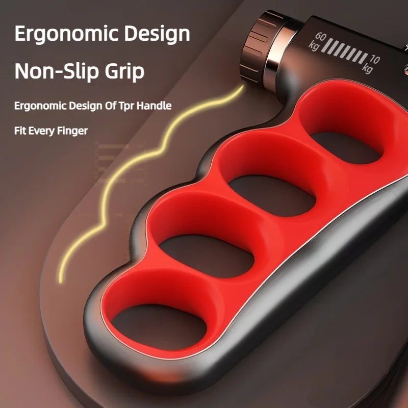 Adjustable Grip Strengthener - Fitness Equipment for Hand Strength & Recovery – Strength Training, Rehabilitation
