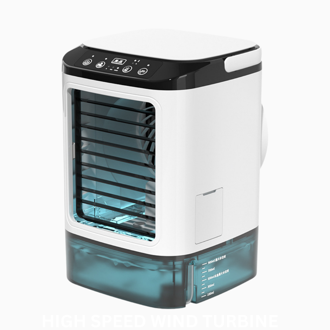 Portable 3-in-1 Air Cooler with Humidifier and Rechargeable Battery – Home, Travel