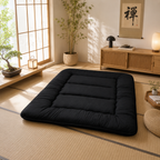Japanese Floor Bed, 4 Inch Thick Futon Mattress, Foldable – Home, Travel