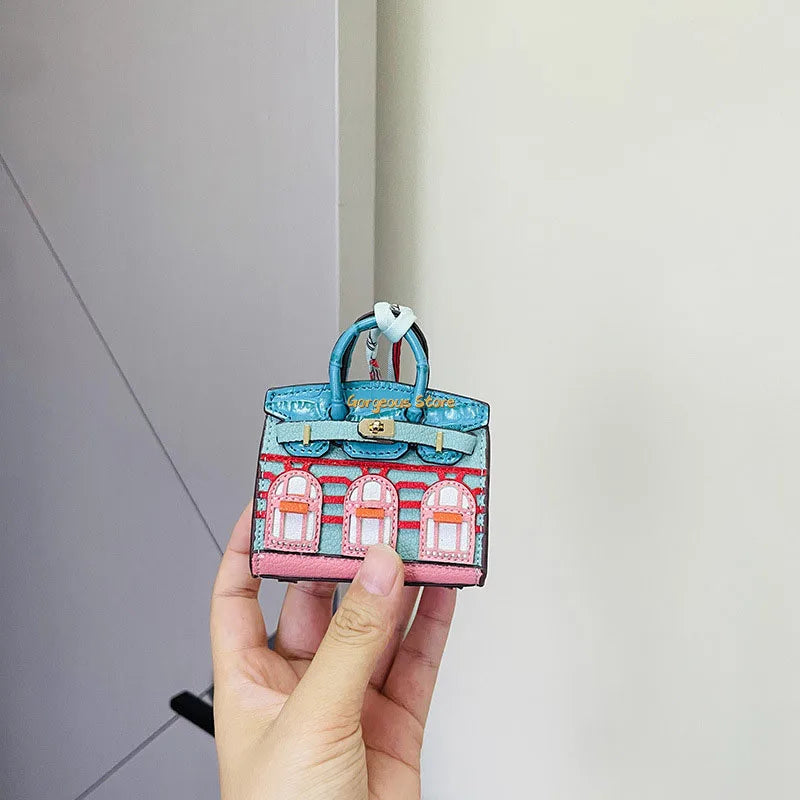 Birkin Inspired Mini Hand Bag - Platinum Charm – Fashion, Everyday Use
