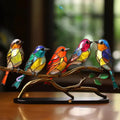 Window Bird Decoration – Home Decor, Nature Lover Gift