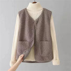 Cappadocia Plush Sleeveless Vest – Casual Wear, Layering
