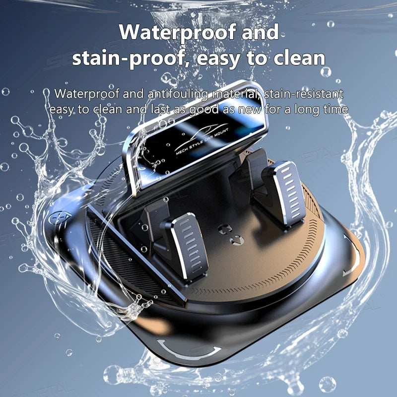 Car Phone Mount Universal Fit 360° Rotation Anti-Slip – Navigation, Travel