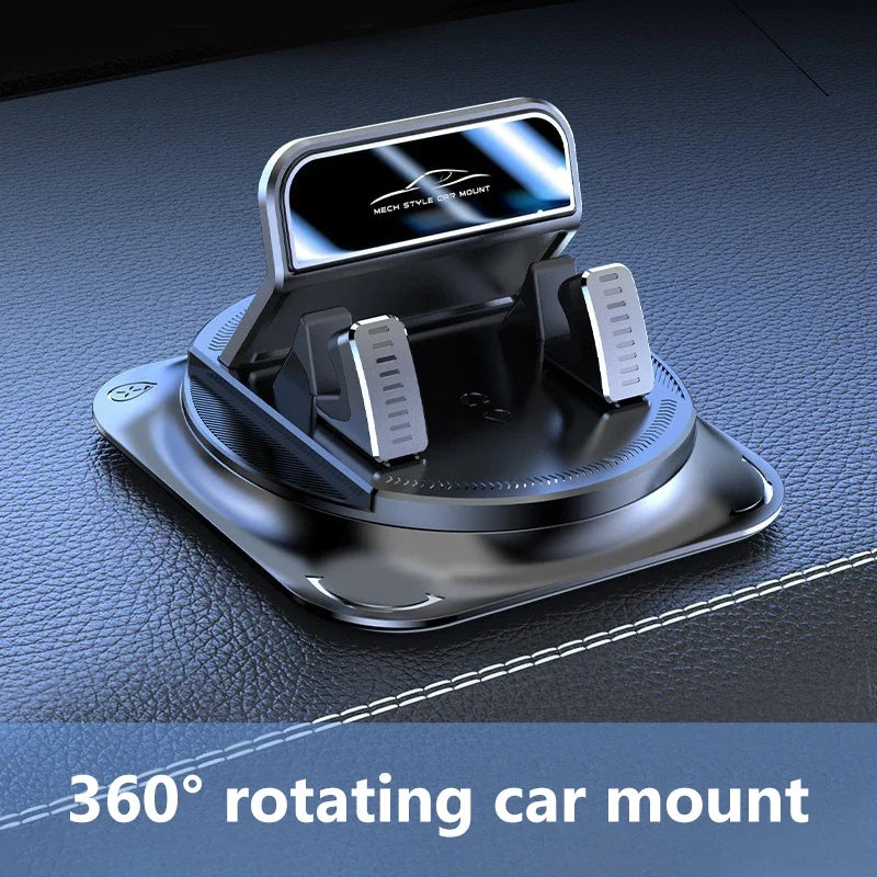 Car Phone Mount Universal Fit 360° Rotation Anti-Slip – Navigation, Travel