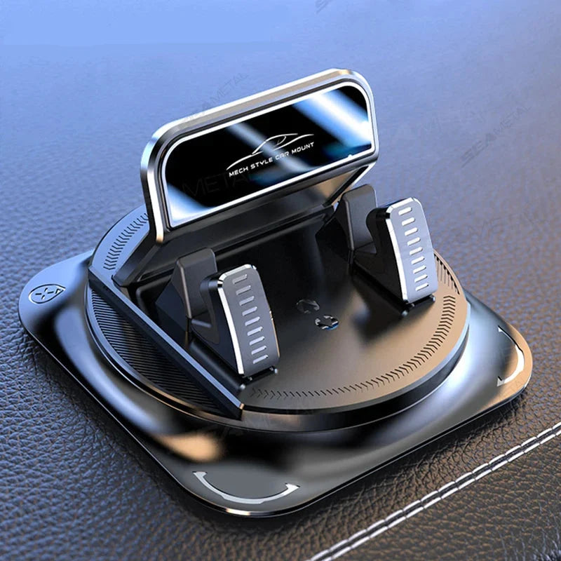 Car Phone Mount Universal Fit 360° Rotation Anti-Slip – Navigation, Travel