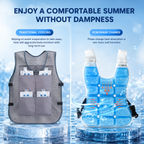 Phase Change Cooling Vest 4 Hour Lightweight – Outdoor Work, Sports