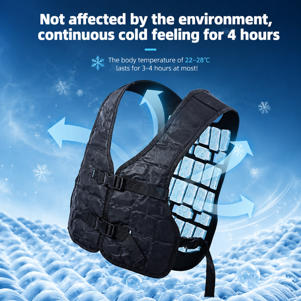 Phase Change Cooling Vest 4 Hour Lightweight – Outdoor Work, Sports