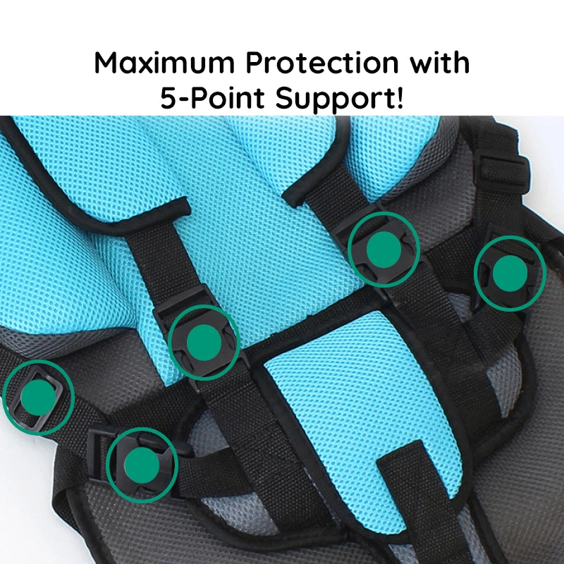 Child Protection Car Cushion Seat – Travel Comfort, Safety for Kids