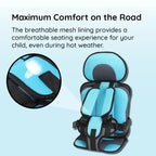 Child Protection Car Cushion Seat – Travel Comfort, Safety for Kids