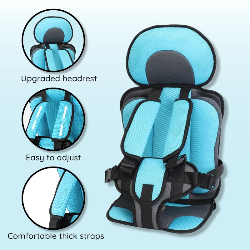 Child Protection Car Cushion Seat – Travel Comfort, Safety for Kids