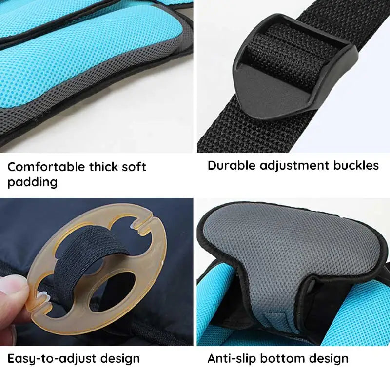 Child Protection Car Cushion Seat – Travel Comfort, Safety for Kids