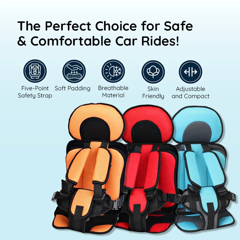 Child Protection Car Cushion Seat – Travel Comfort, Safety for Kids