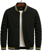 Cipher Bomber Jacket – Casual Wear, Street Style