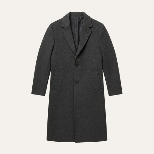 Classic Cotton Men's Overcoat – Winter Fashion, Casual Wear