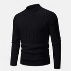 Classic Crew Neck Knit Sweater for Men – Casual, Everyday Wear