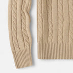 Classic Crew Neck Men's Sweater in Cotton-Blend – Casual Wear, Everyday Comfort